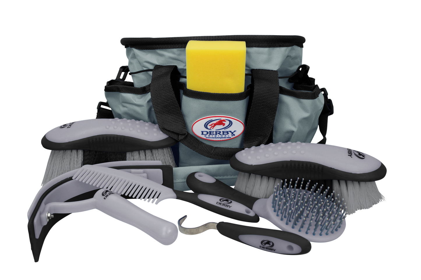 Derby Originals Premium Ringside 8 Item Horse Grooming Kits 