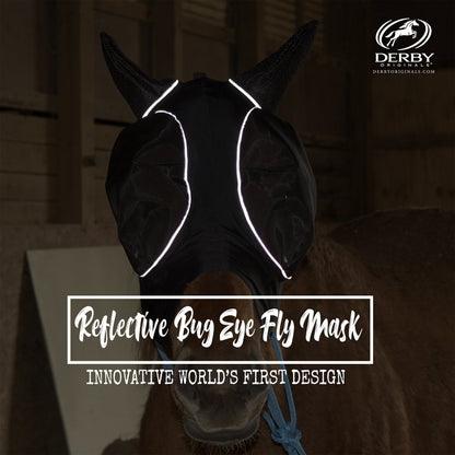 Derby Extra Comfort Lycra Fly Mask bug