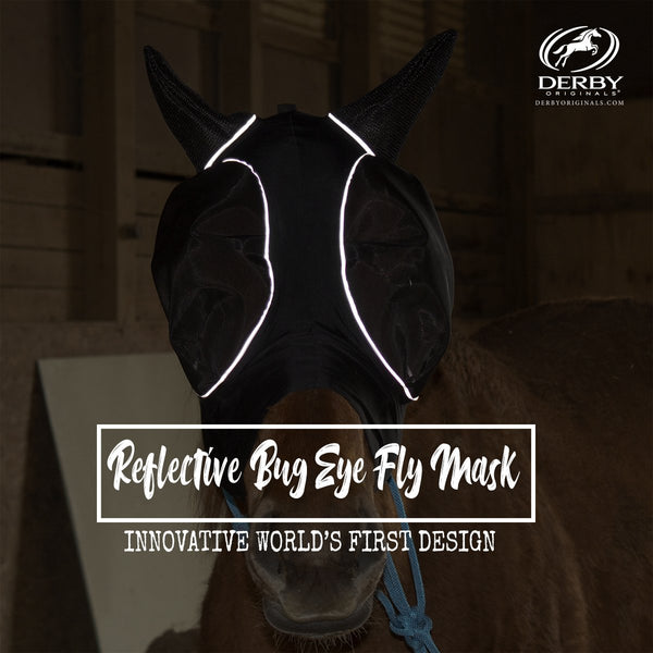 Derby Extra Comfort Lycra Fly Mask with Soft Ears
