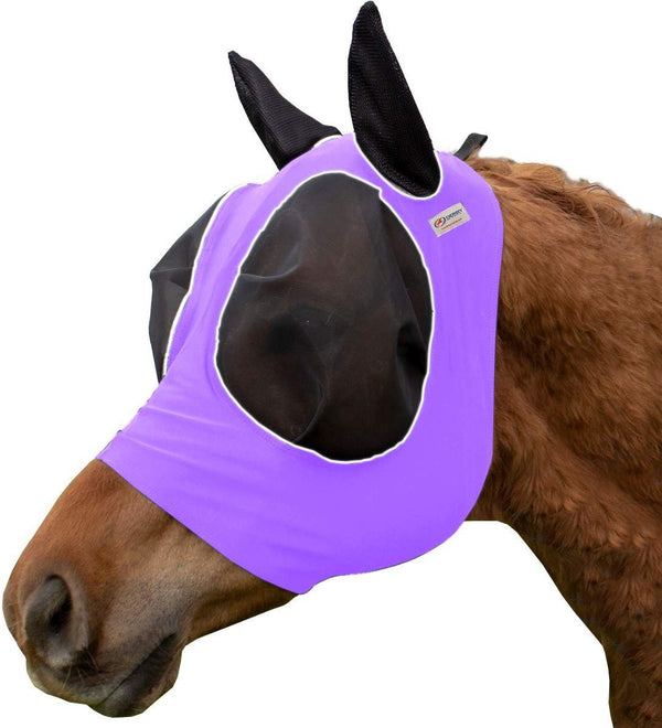 Derby Extra Comfort Lycra Fly Mask with Soft Ears