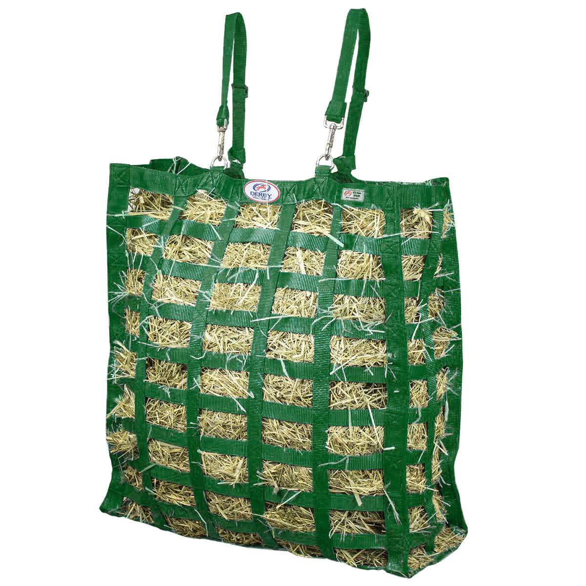 Derby Originals Supreme Slow Feeder Horse Hay Bag main hunter green