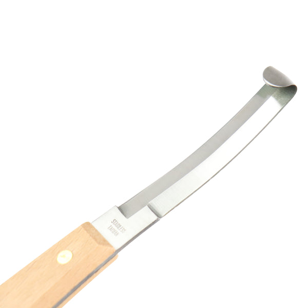 Professional Hoof Knife Double Edge SS Blade